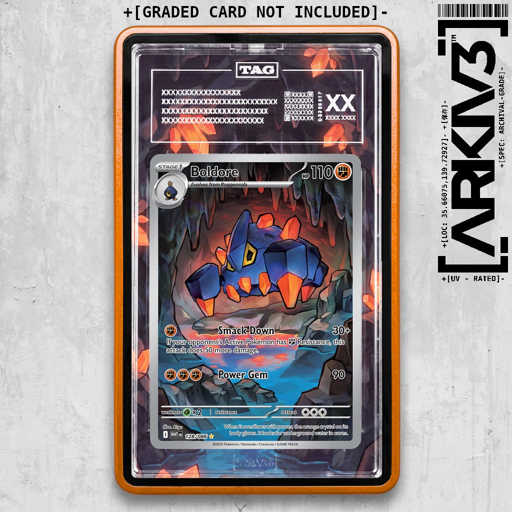 ARKIV3 TAG graded front - Orange