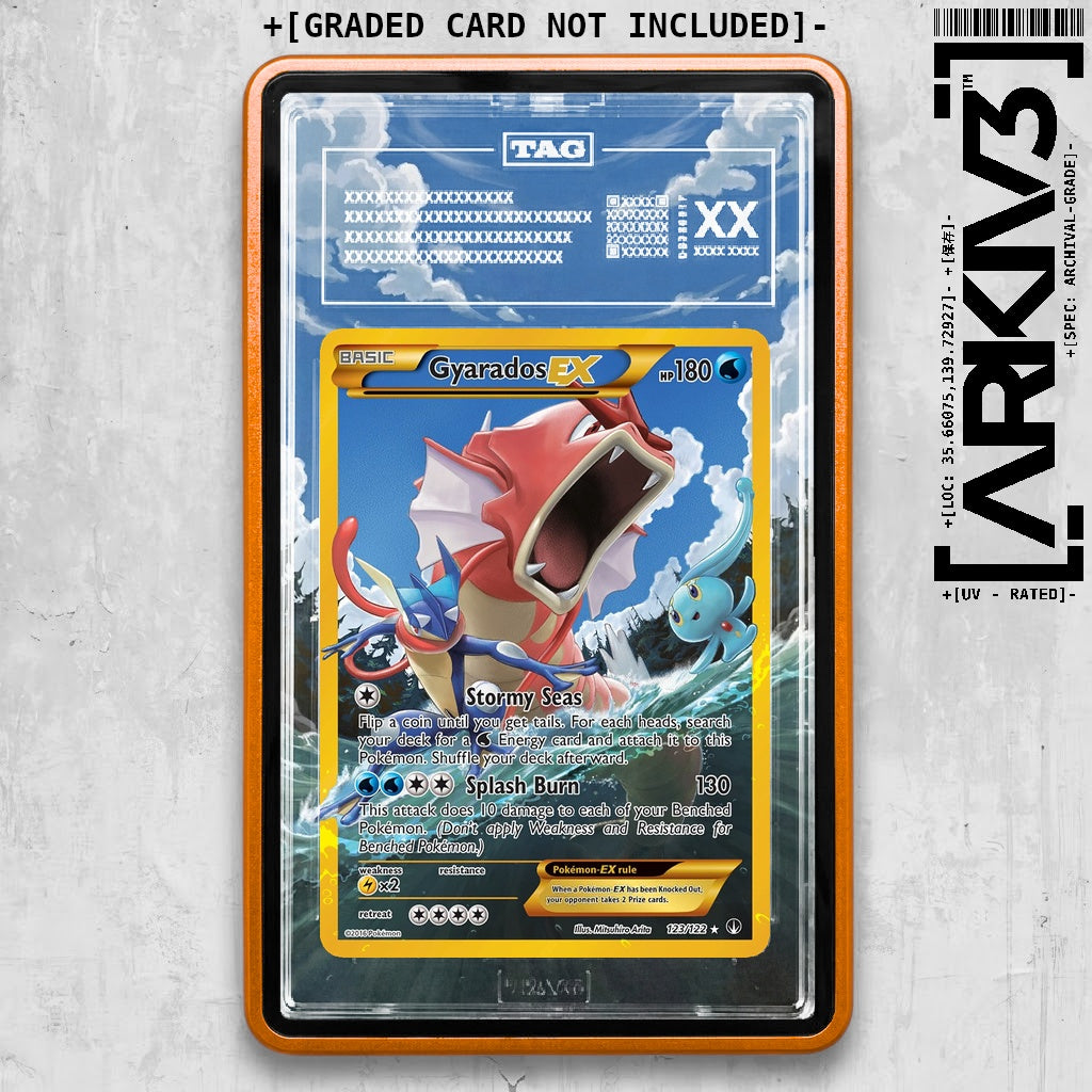 ARKIV3 TAG graded front - Orange