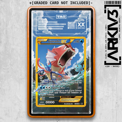 ARKIV3 TAG graded front - Orange