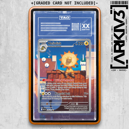 ARKIV3 TAG graded front - Orange