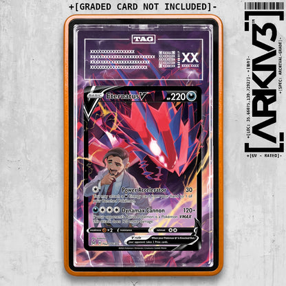 ARKIV3 TAG graded front - Orange