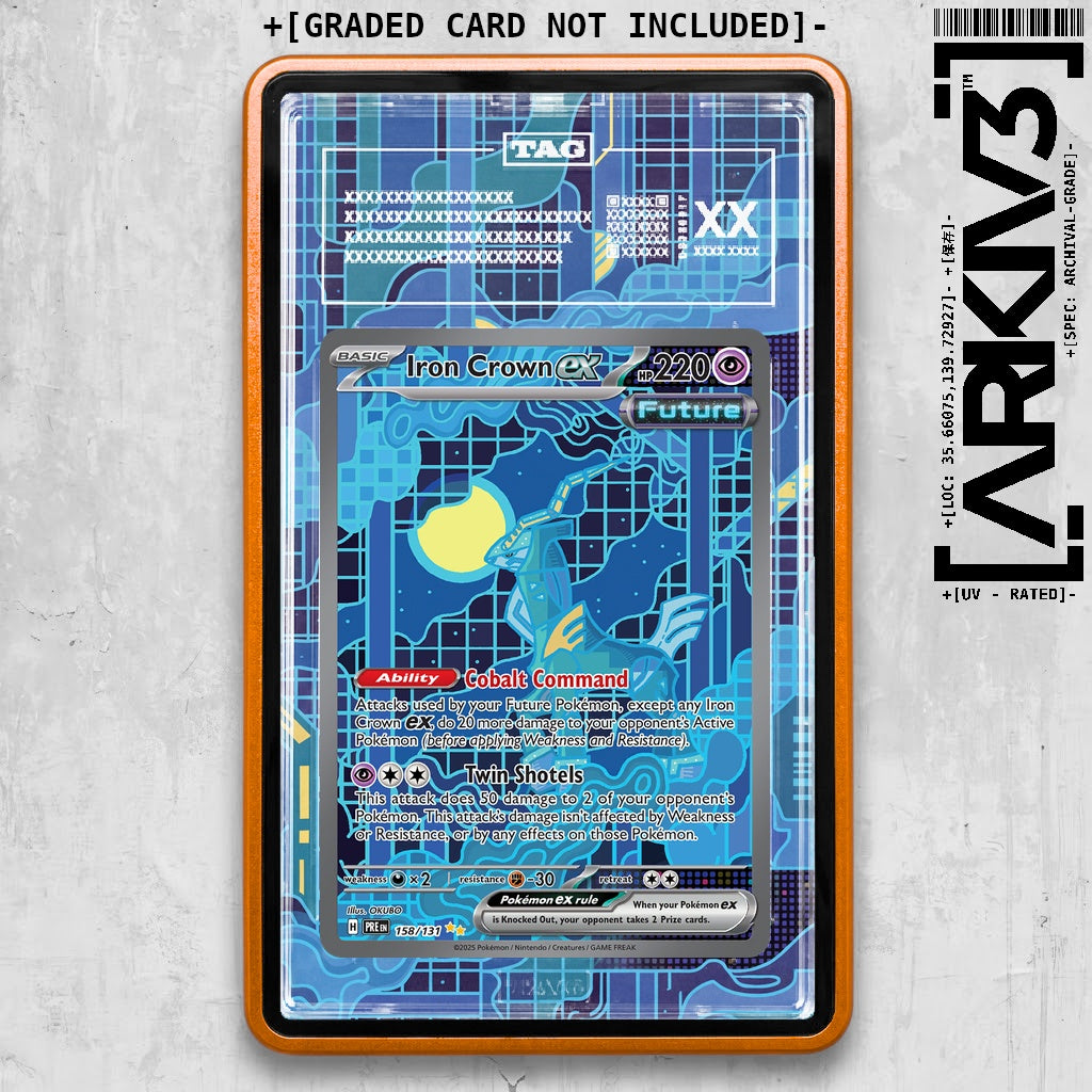 ARKIV3 TAG graded front - Orange
