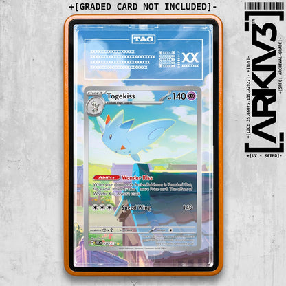 ARKIV3 TAG graded front - Orange