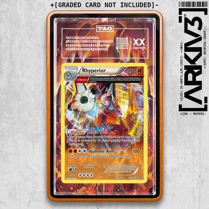 ARKIV3 TAG graded front - Orange