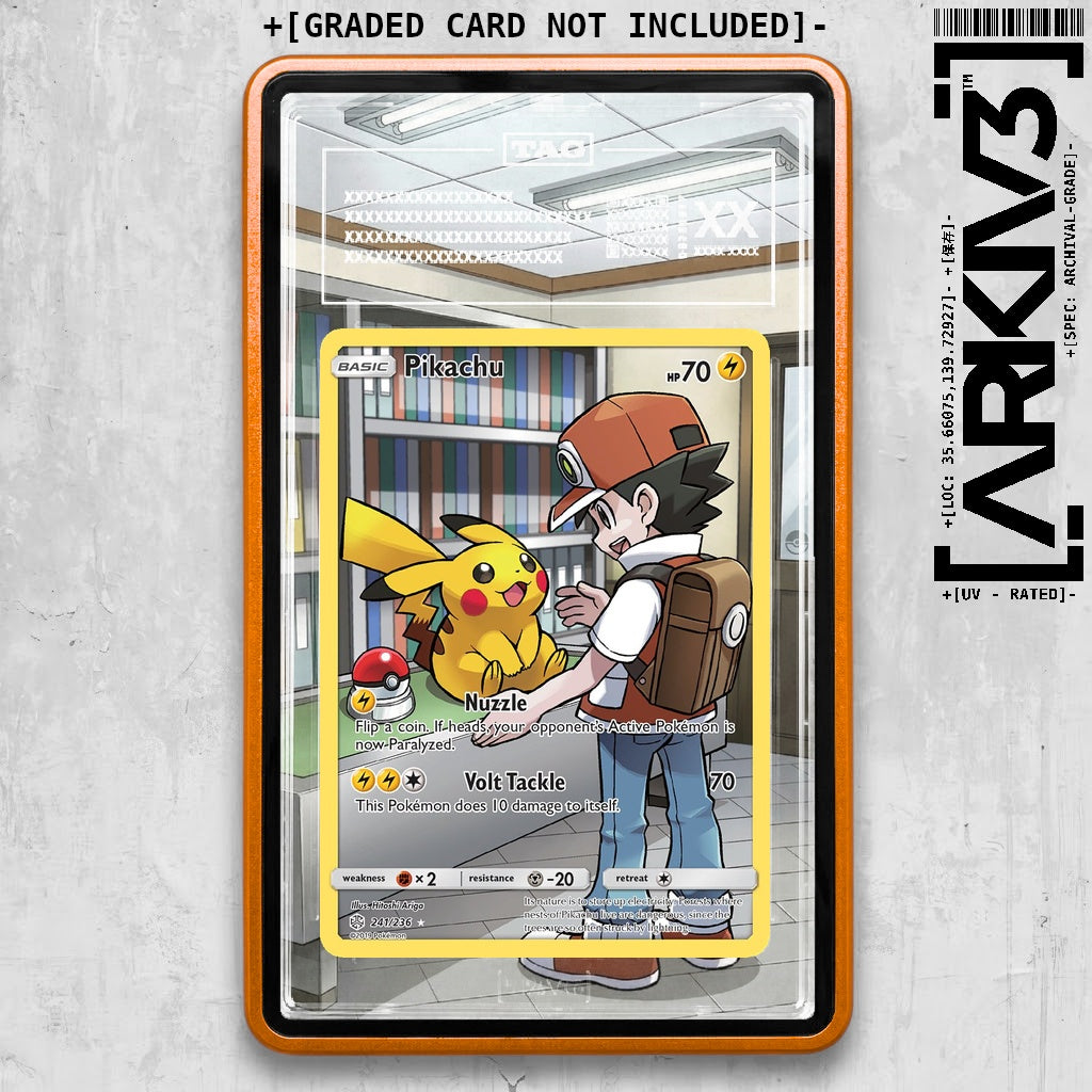 ARKIV3 TAG graded front - Orange