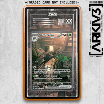 ARKIV3 TAG graded front - Orange