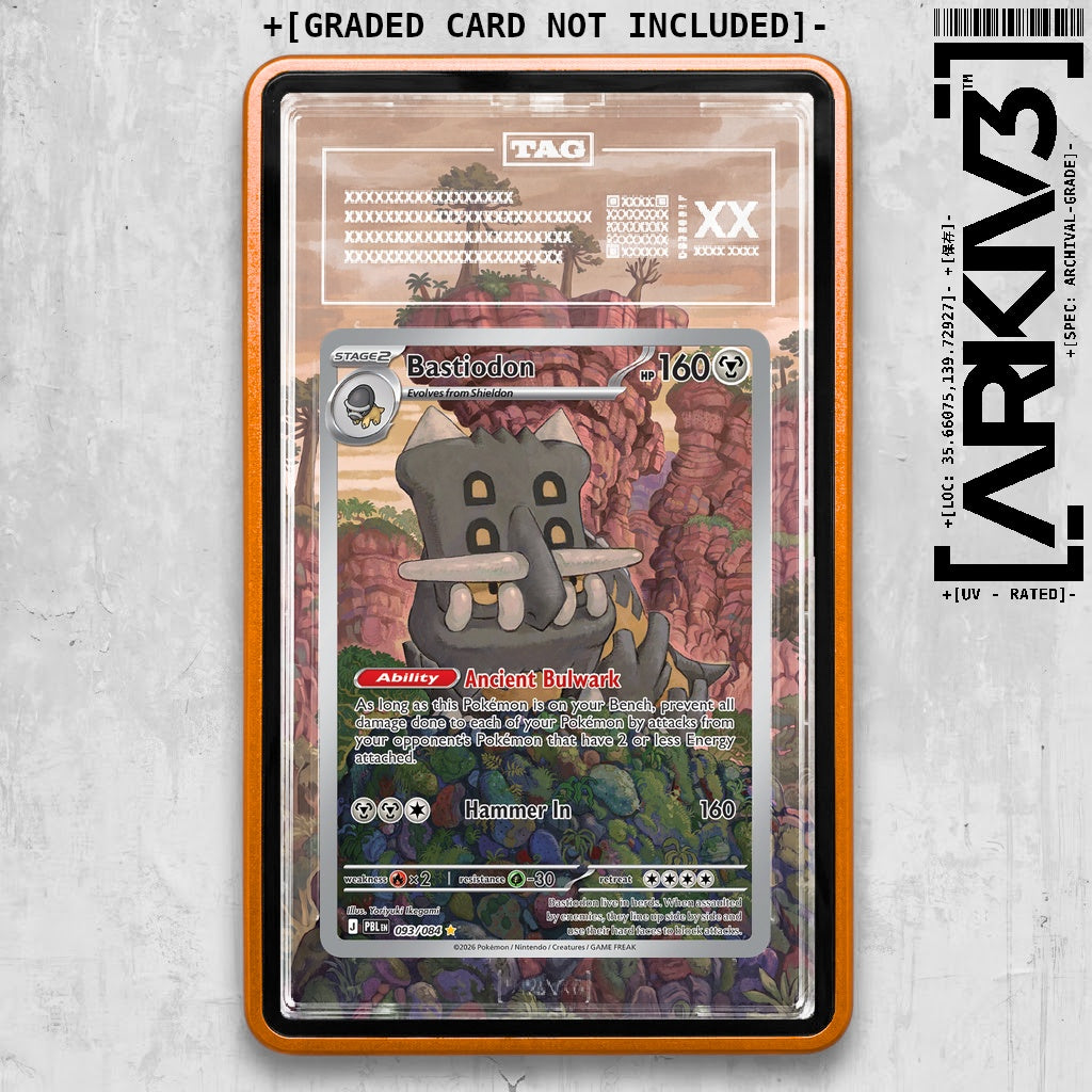 ARKIV3 TAG graded front - Orange