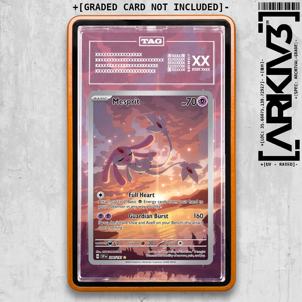 ARKIV3 TAG graded front - Orange