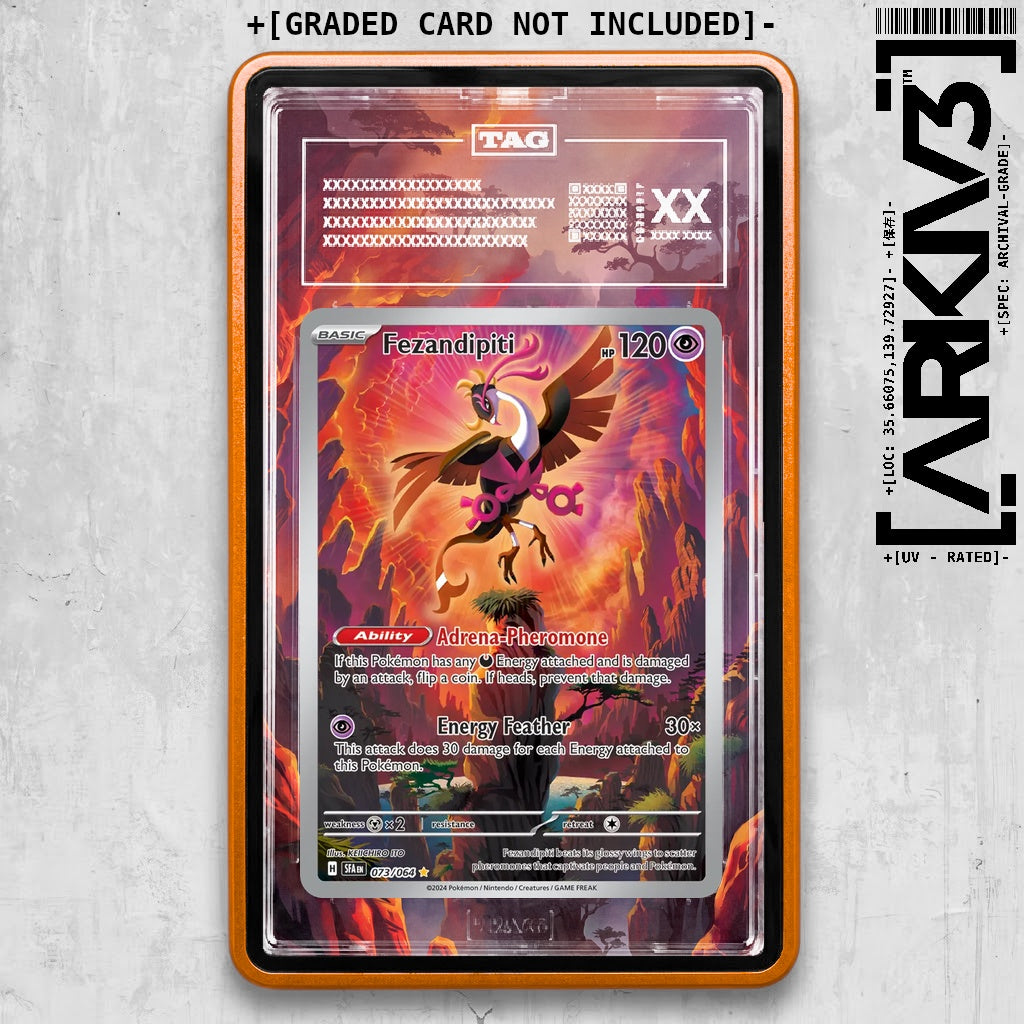 ARKIV3 TAG graded front - Orange