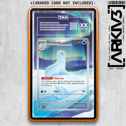 ARKIV3 TAG graded front - Orange