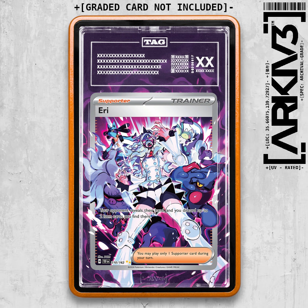 ARKIV3 TAG graded front - Orange
