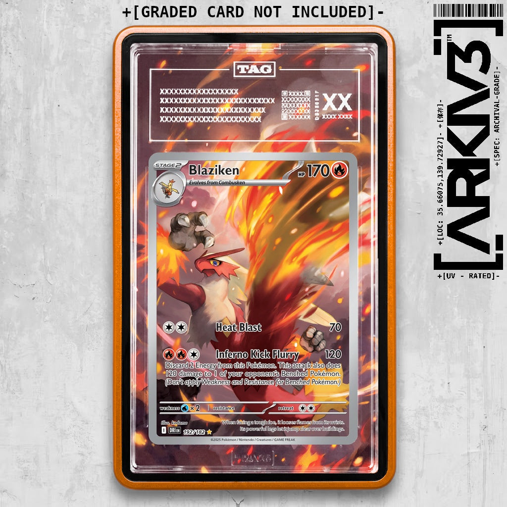 ARKIV3 TAG graded front - Orange