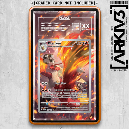 ARKIV3 TAG graded front - Orange