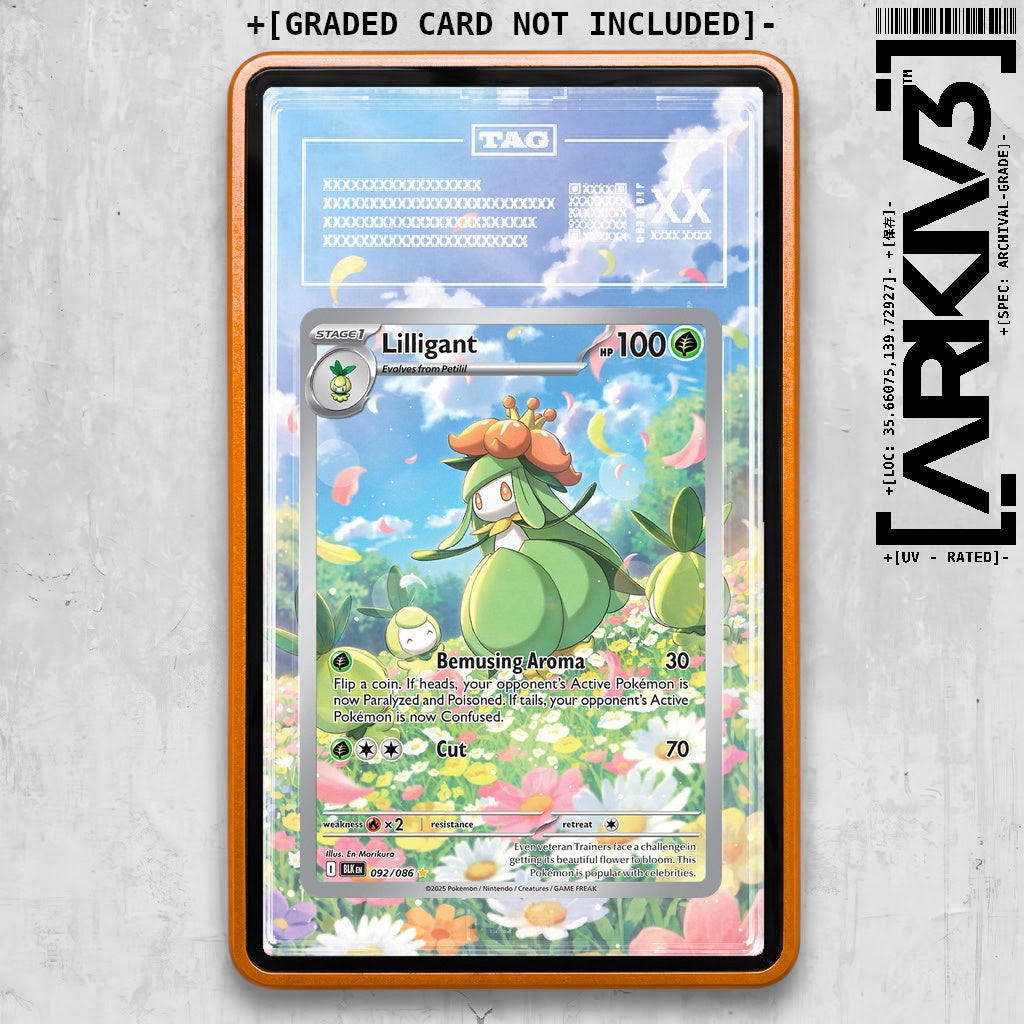 ARKIV3 TAG graded front - Orange