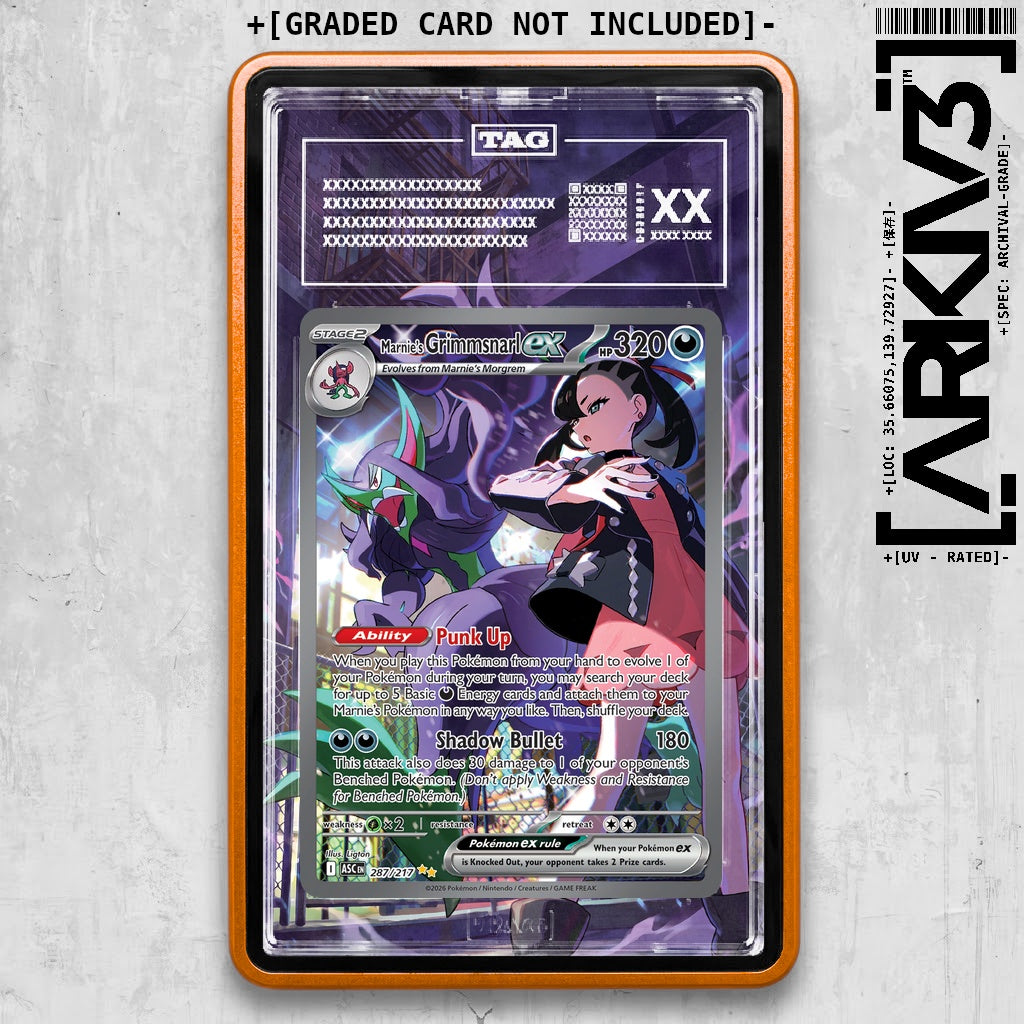 ARKIV3 TAG graded front - Orange