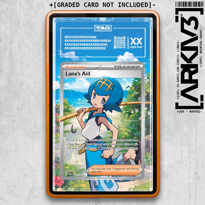 ARKIV3 TAG graded front - Orange