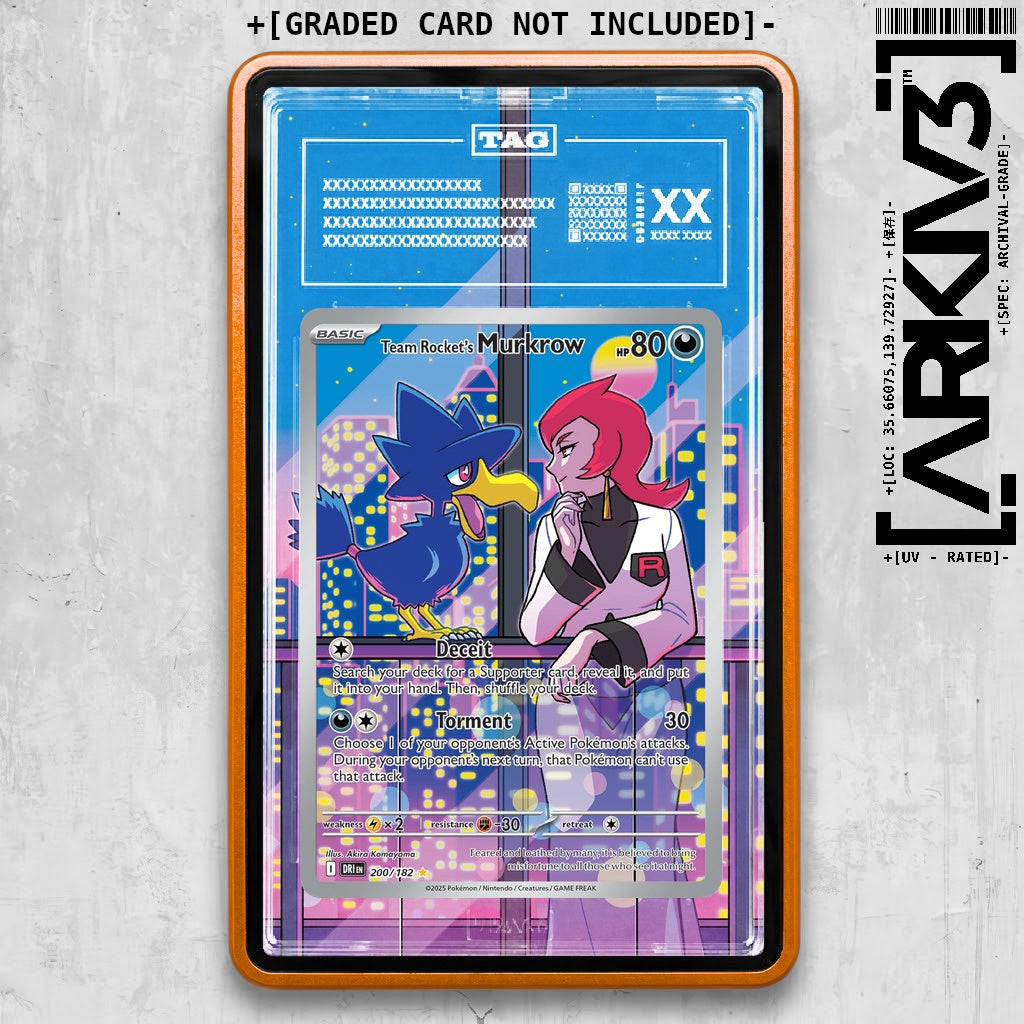 ARKIV3 TAG graded front - Orange