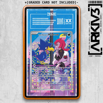ARKIV3 TAG graded front - Orange