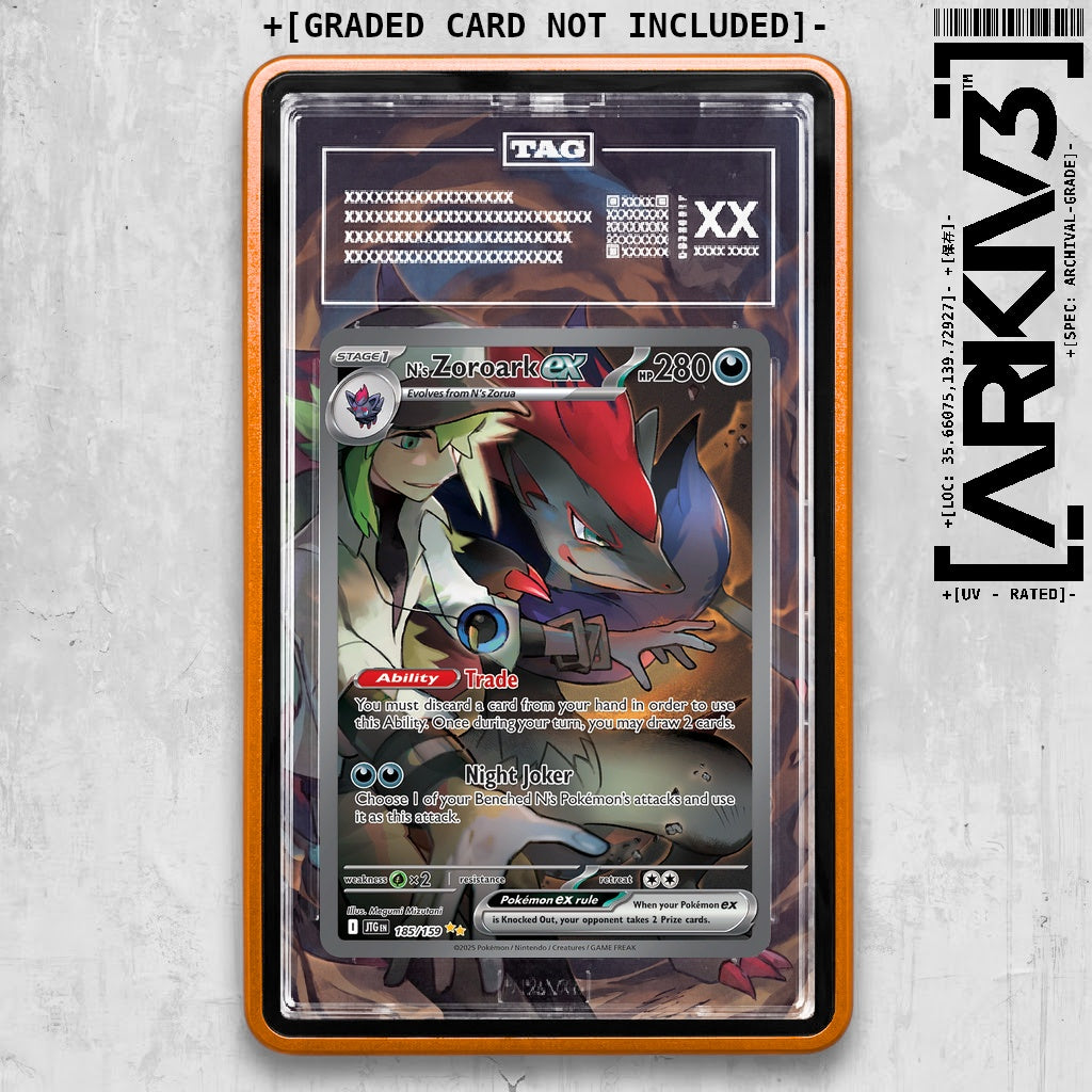 ARKIV3 TAG graded front - Orange