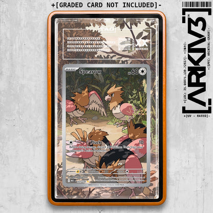 ARKIV3 TAG graded front - Orange