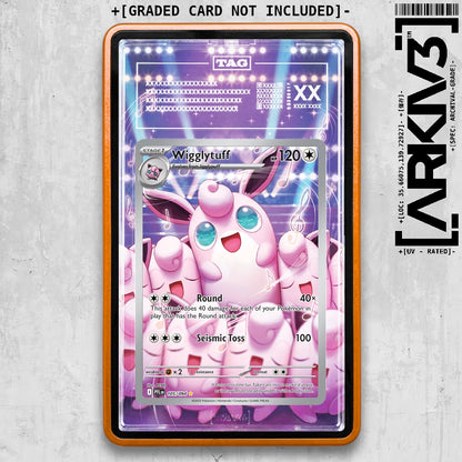 ARKIV3 TAG graded front - Orange