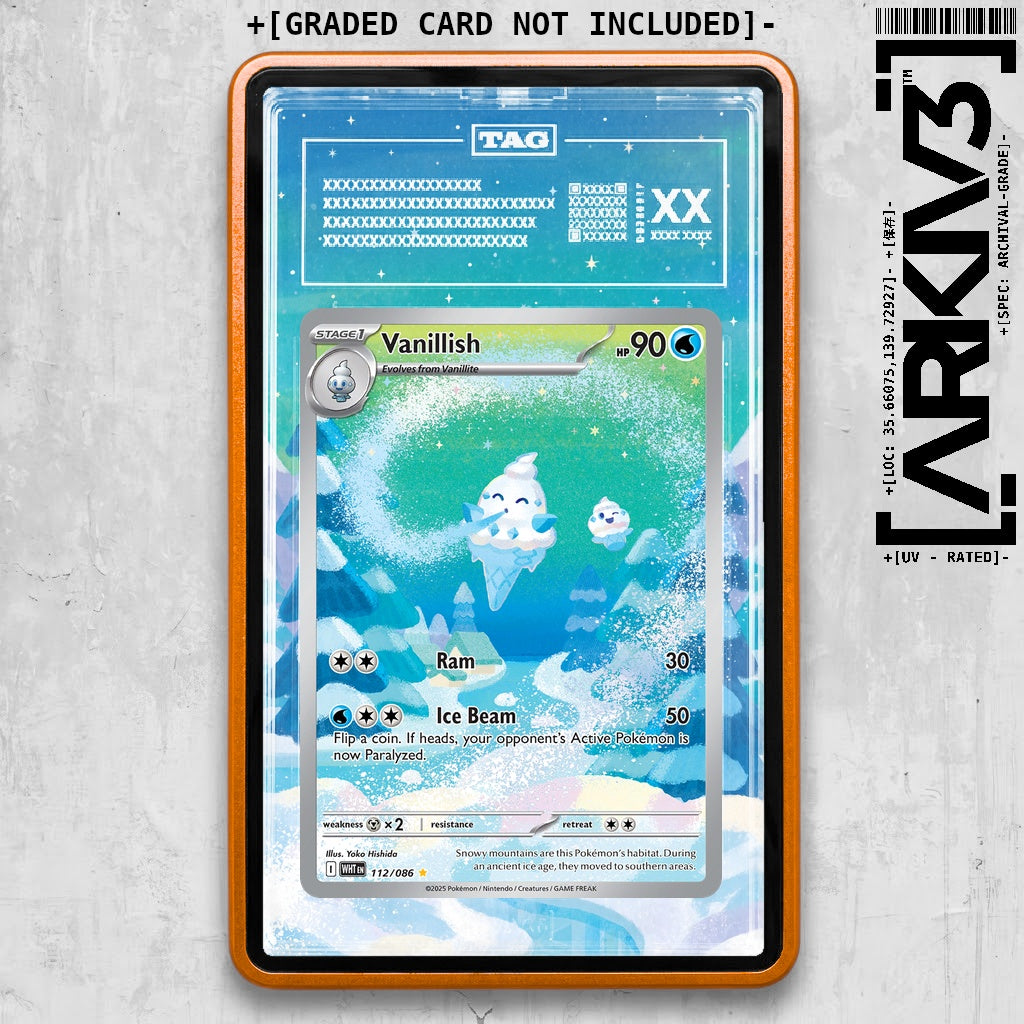 ARKIV3 TAG graded front - Orange