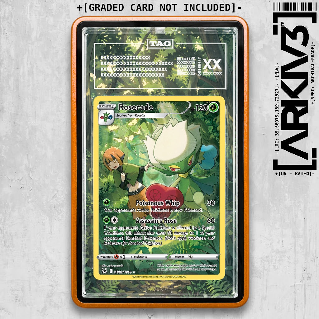 ARKIV3 TAG graded front - Orange
