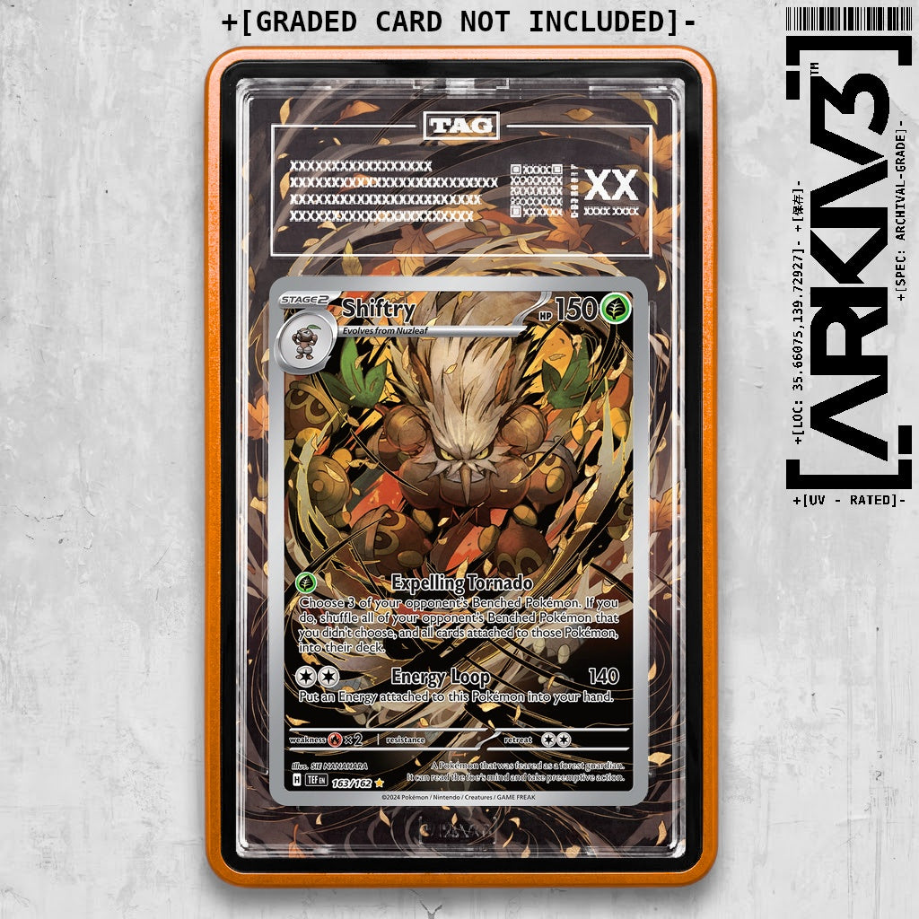 ARKIV3 TAG graded front - Orange