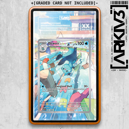 ARKIV3 TAG graded front - Orange