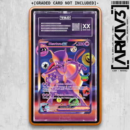 ARKIV3 TAG graded front - Orange