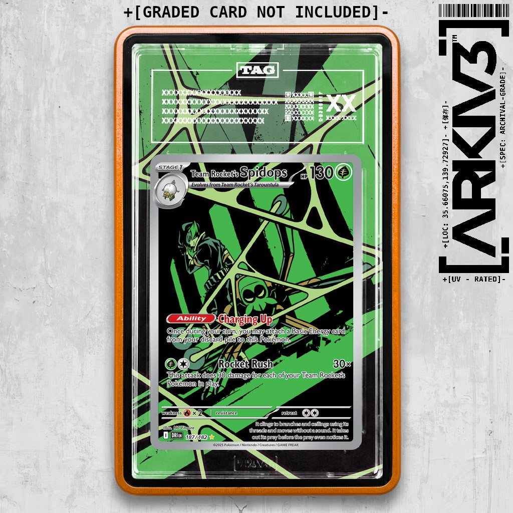 ARKIV3 TAG graded front - Orange