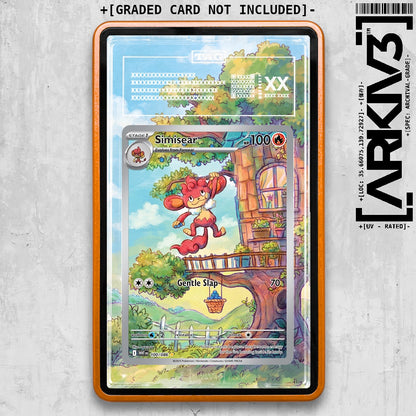 ARKIV3 TAG graded front - Orange