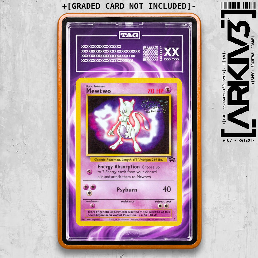 ARKIV3 TAG graded front - Orange