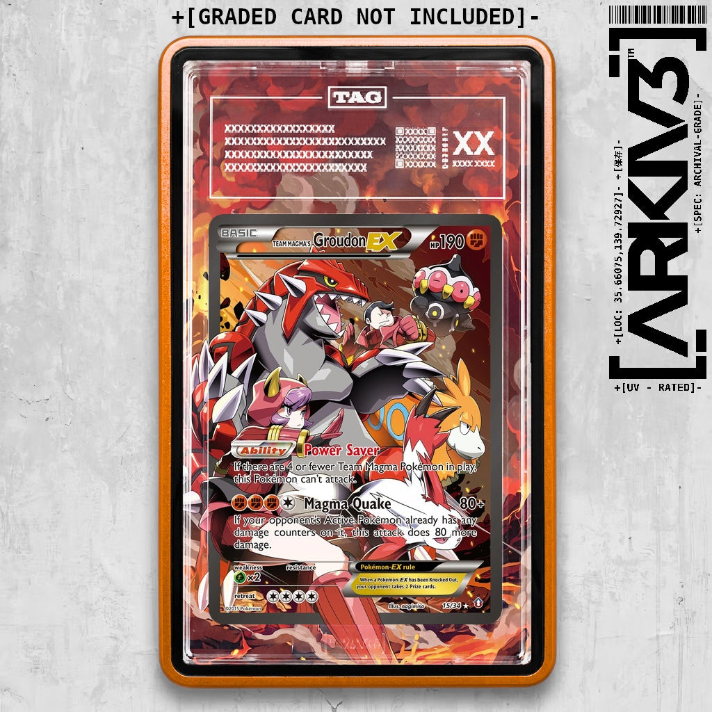 ARKIV3 TAG graded front - Orange