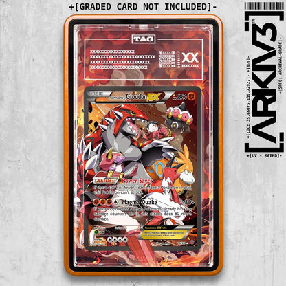 ARKIV3 TAG graded front - Orange