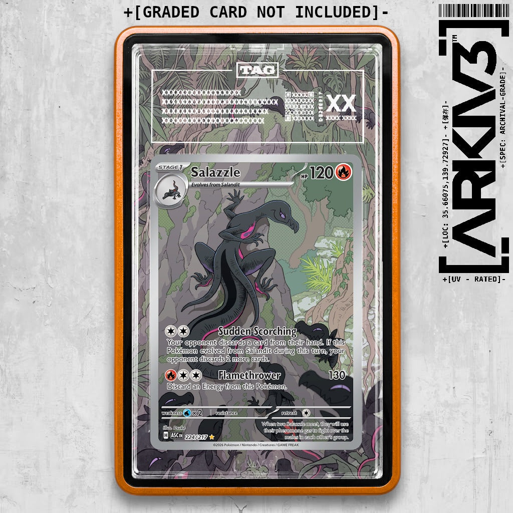 ARKIV3 TAG graded front - Orange