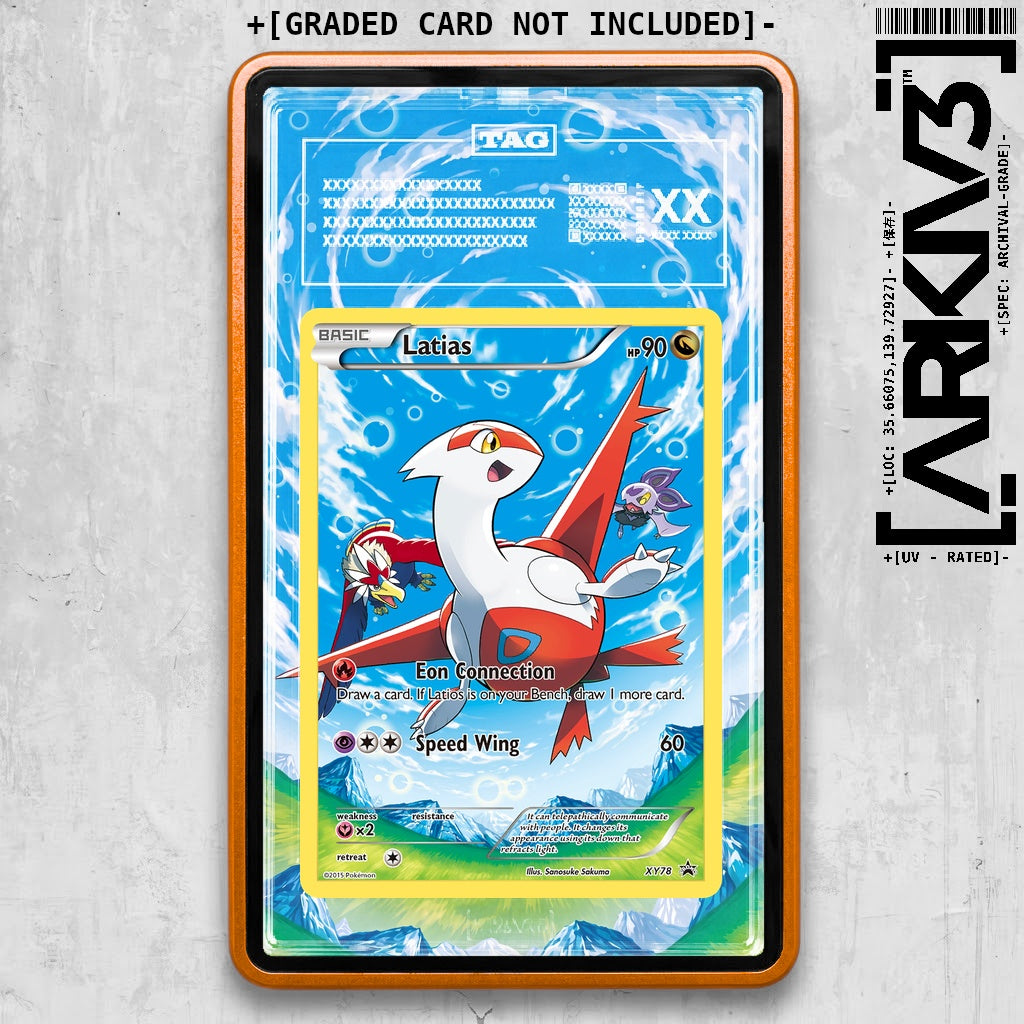 ARKIV3 TAG graded front - Orange