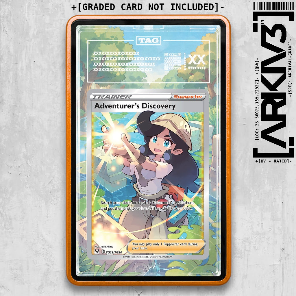 ARKIV3 TAG graded front - Orange