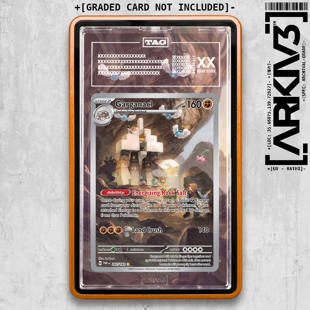 ARKIV3 TAG graded front - Orange