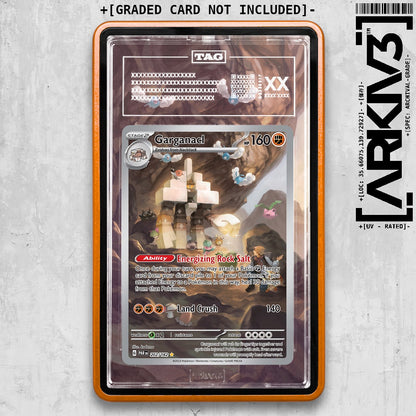 ARKIV3 TAG graded front - Orange