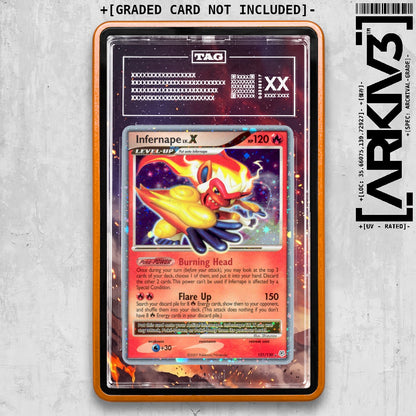 ARKIV3 TAG graded front - Orange