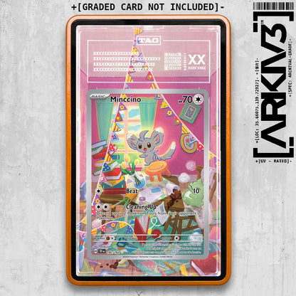 ARKIV3 TAG graded front - Orange