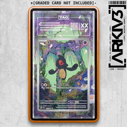 ARKIV3 TAG graded front - Orange
