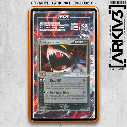 ARKIV3 TAG graded front - Orange