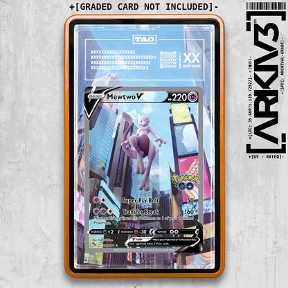 ARKIV3 TAG graded front - Orange