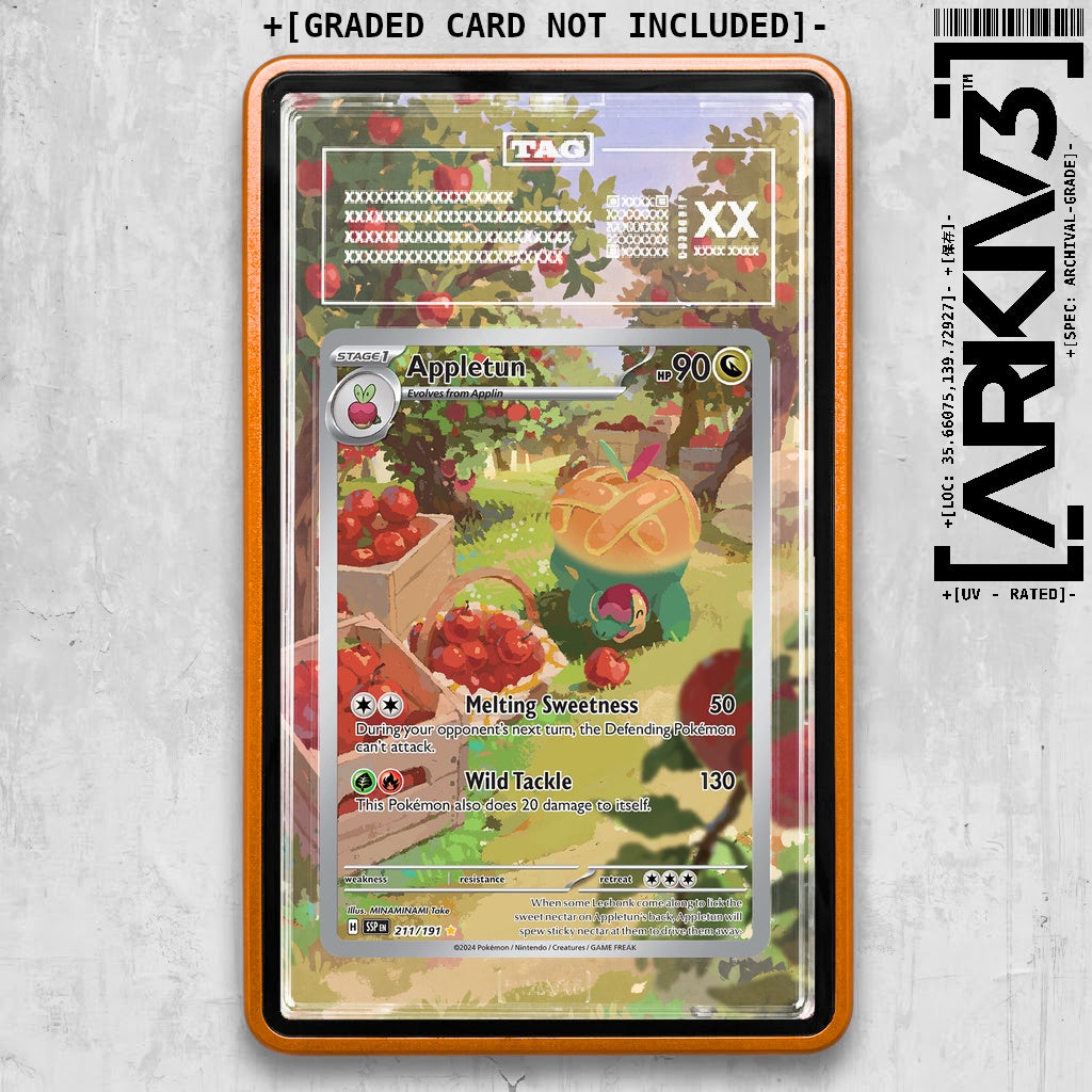 ARKIV3 TAG graded front - Orange