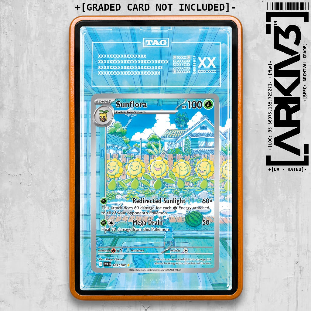 ARKIV3 TAG graded front - Orange