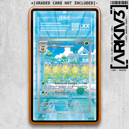 ARKIV3 TAG graded front - Orange