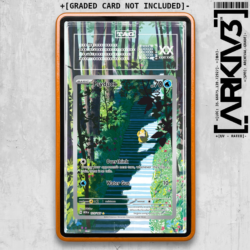 ARKIV3 TAG graded front - Orange