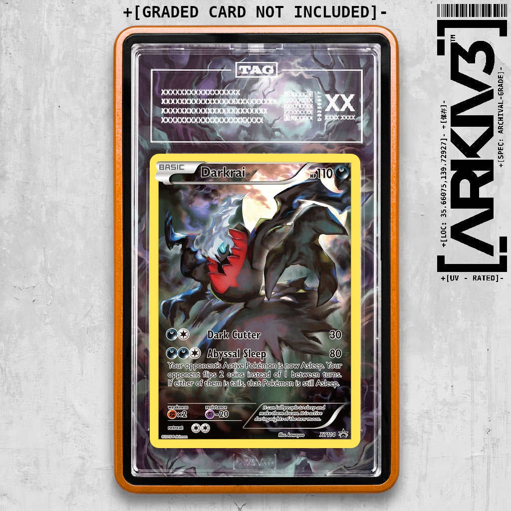 ARKIV3 TAG graded front - Orange